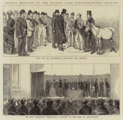 Årsmøde i Golden Lane Costermongers